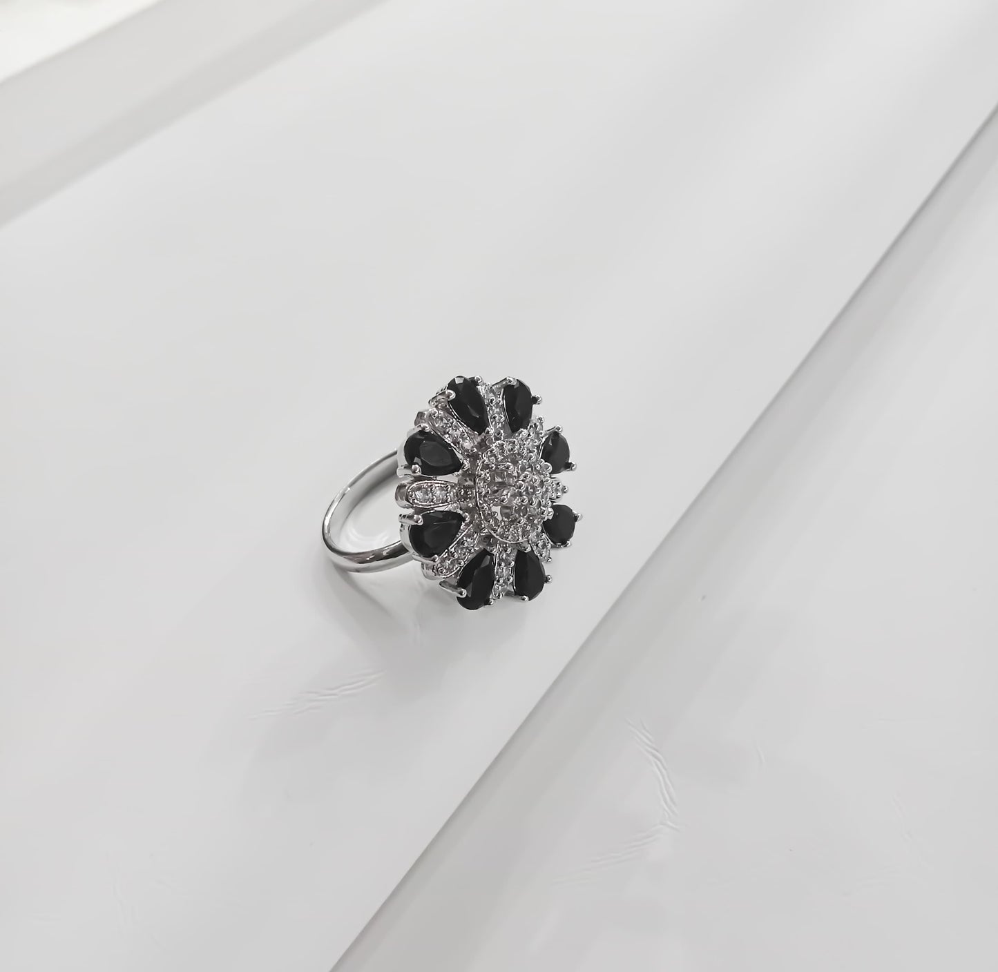 Dark Bloom – Signature Statement Ring