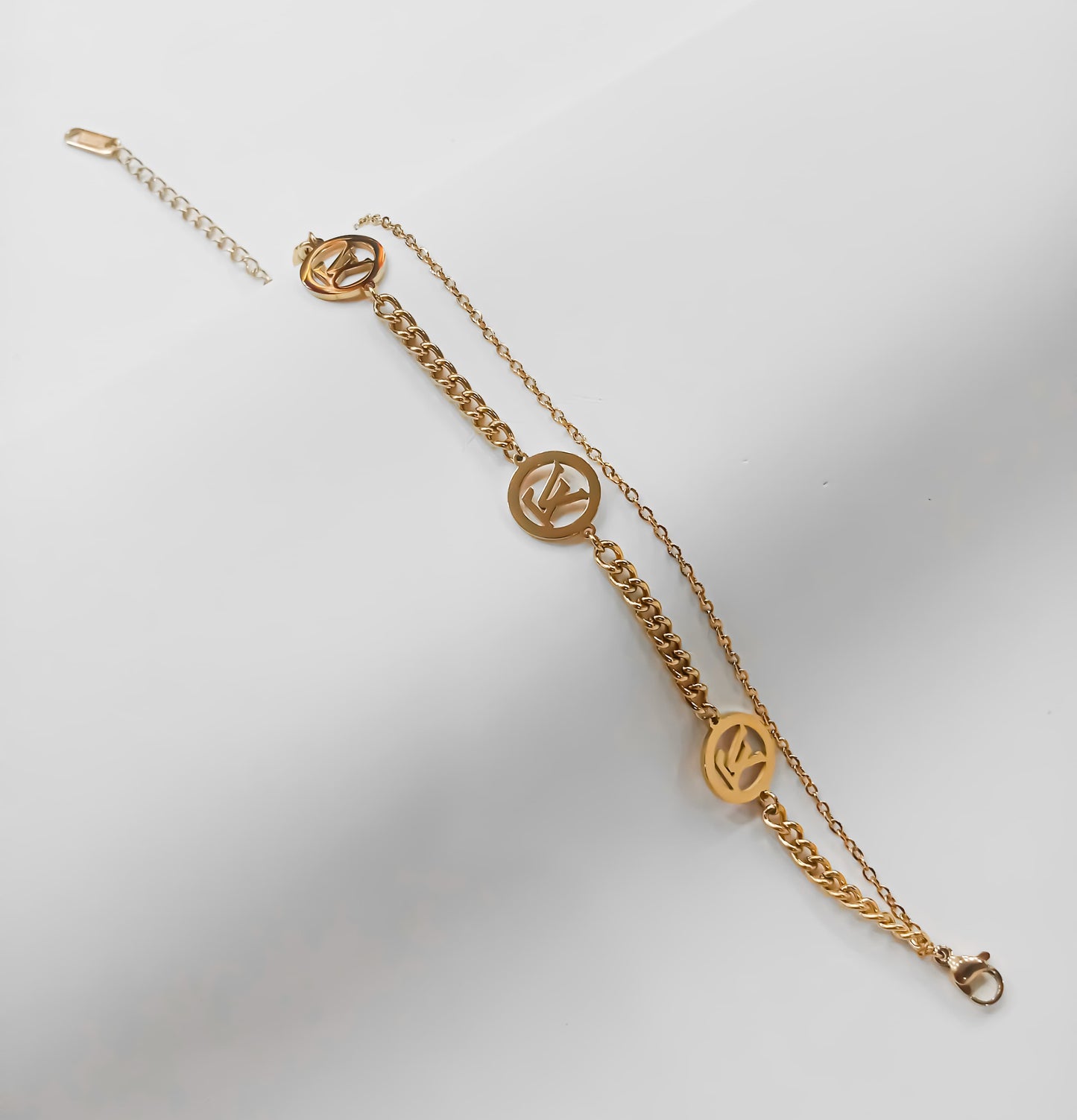 IconAura – LV Symbol Charm Bracelet