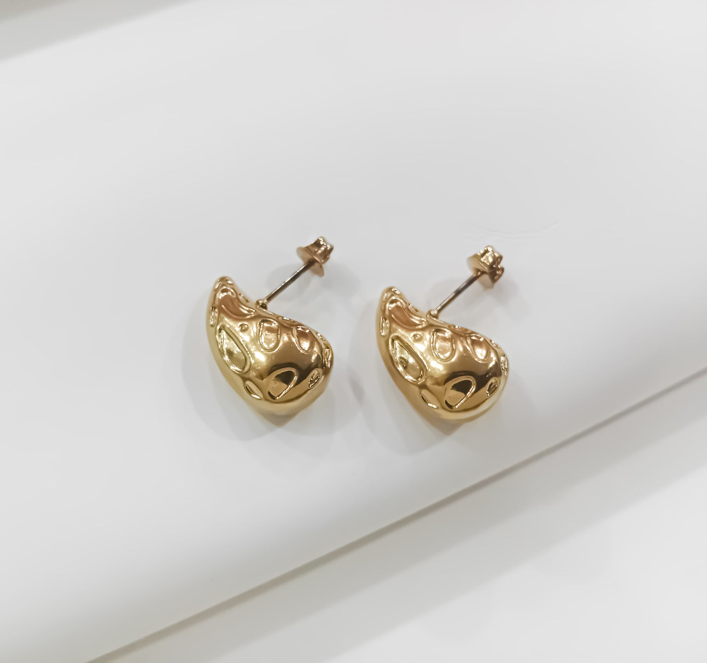 Molten Muse Sculpted Gold Earrings