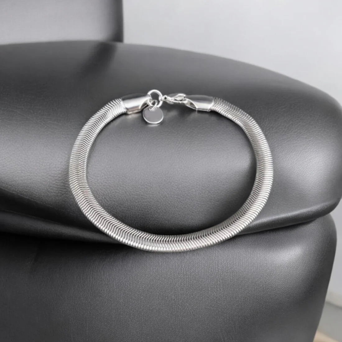 Silver Serpent – Snake Chain Bracelet