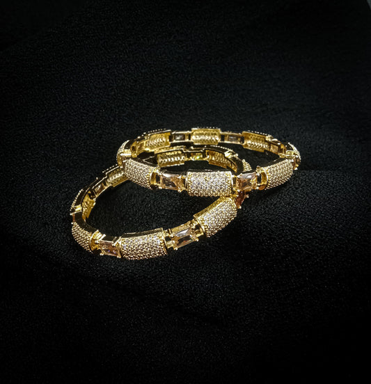 Noor-e-Zar Bangles – Artificial Shine, Bridal Style