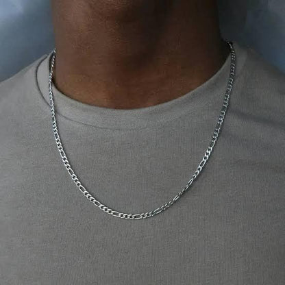 Figaro Flow - 3mm Stainless Steel Chain