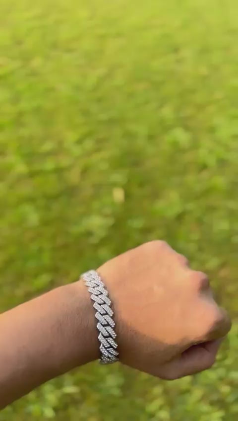 Iced Cuban Chain Bracelet