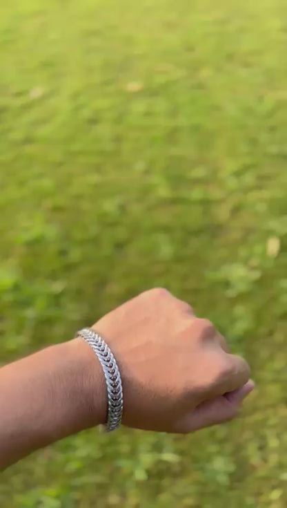 Snake Spine - Stainless Steel Chain Bracelet