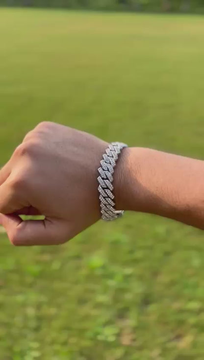 Iced Cuban Chain Bracelet